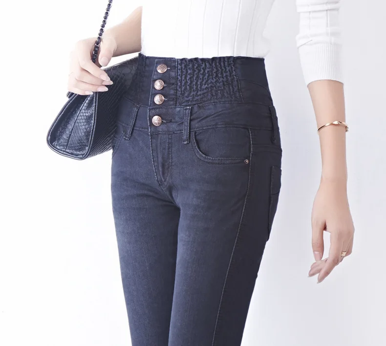 2018 Jeans Womens High Waist Elastic Skinny Denim Long Pencil Pants Plus Size 40 Woman Jeans Camisa Feminina Lady Fat Trousers
2018 Jeans Womens High Waist Elastic Skinny Denim Long Pencil Pants Plus Size 40 Woman Jeans Camisa Feminina Lady Fat Trousers