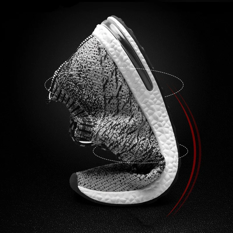 2019 Мужская обувь Beathable Air Mesh мужская повседневная мужские носки без застежки