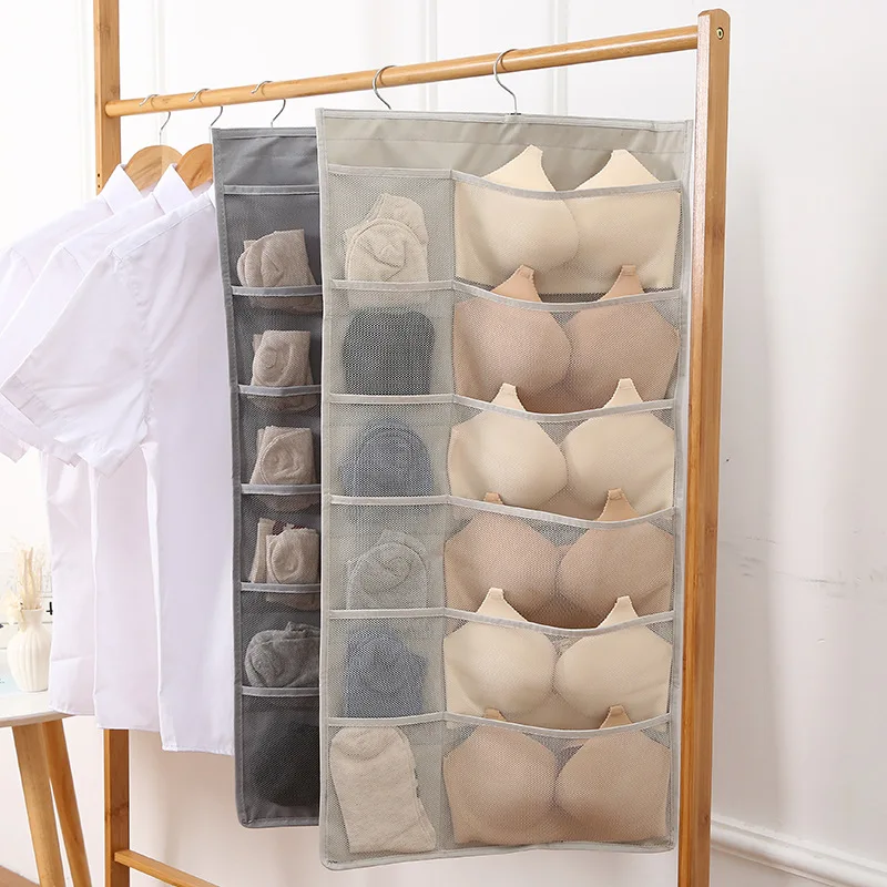 Socks Bra Receives Hanging Bags Multi-layer Hanging Multi-functional Underwear Finishing Bags Home Organizer Closet Organizer
Socks Bra Receives Hanging Bags Multi-layer Hanging Multi-functional Underwear Finishing Bags Home Organizer Closet Organizer