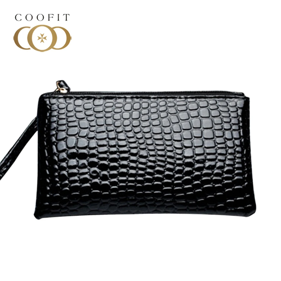 Coofit Women Lady Clutch Wallet Crocodile Pattern PU Leather Fashionable Large Capacity Purse With Wrist Strap For Daily Use
Coofit Women Lady Clutch Wallet Crocodile Pattern PU Leather Fashionable Large Capacity Purse With Wrist Strap For Daily Use
