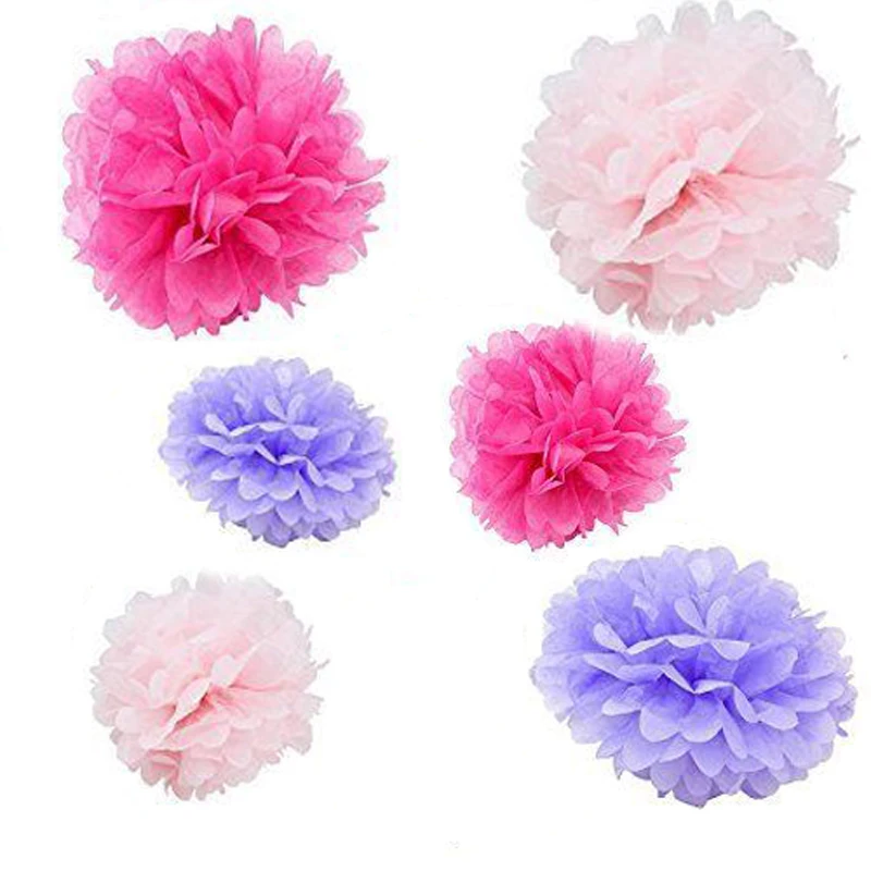 24xNEW mix sizes baby girl PINK LAVENDER FUCH tissue paper flowers bunting pom poms wedding party wall hanging decorative flower
24xNEW mix sizes baby girl PINK LAVENDER FUCH tissue paper flowers bunting pom poms wedding party wall hanging decorative flower