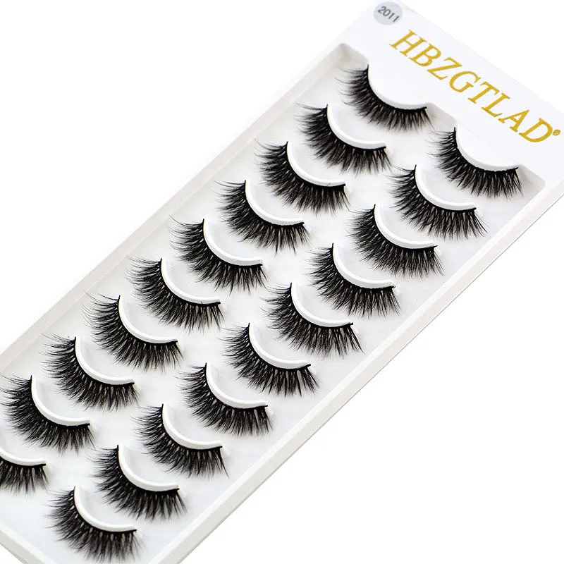 2019 NEW 10 pairs 100% Real Mink Eyelashes 3D Natural False Eyelashes 3d Mink Lashes Soft Eyelash Extension Makeup Kit Cilios
2019 NEW 10 pairs 100% Real Mink Eyelashes 3D Natural False Eyelashes 3d Mink Lashes Soft Eyelash Extension Makeup Kit Cilios