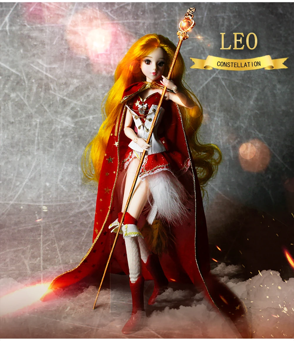 BJD Blyth кукла мм девушка серия Созвездие 35 см шарнирное тело куклы имя Leo желтый