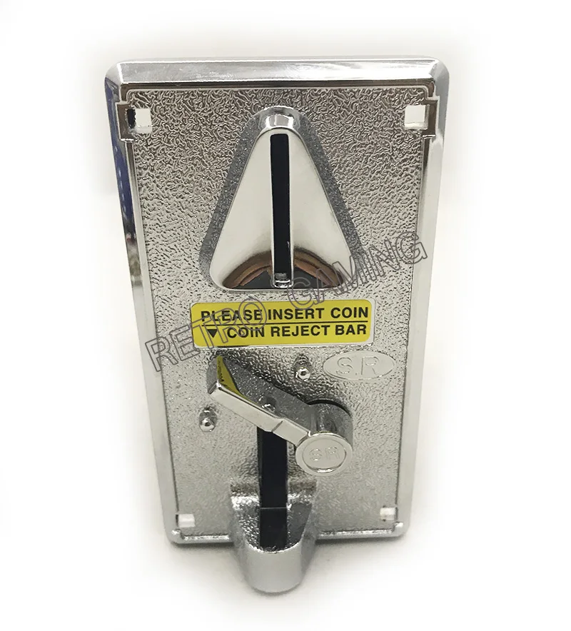 Factory Price 100pcs Arcade machine parts SR1210 Zinc alloy panel Advanced Front Entry CPU Coin Selector mult coin Acceptor
Factory Price 100pcs Arcade machine parts SR1210 Zinc alloy panel Advanced Front Entry CPU Coin Selector mult coin Acceptor