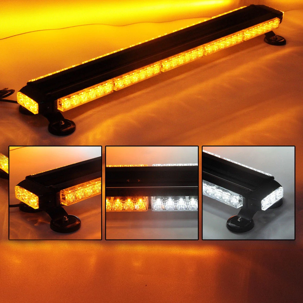66LED 32" Car Emergency Security Warning Flash Strobe Light Tractor Agricultural AVT Offroad LED Lights Bar Amber Red White Blue
66LED 32" Car Emergency Security Warning Flash Strobe Light Tractor Agricultural AVT Offroad LED Lights Bar Amber Red White Blue