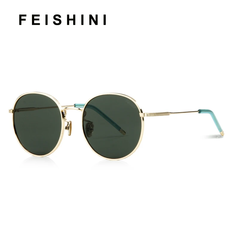 FEISHINI Brand Design Steampunk UV Protection Luxury Metal Round Sunglasses Women Retro Delicate Small Men Sun Glasses Star 2022
FEISHINI Brand Design Steampunk UV Protection Luxury Metal Round Sunglasses Women Retro Delicate Small Men Sun Glasses Star 2022