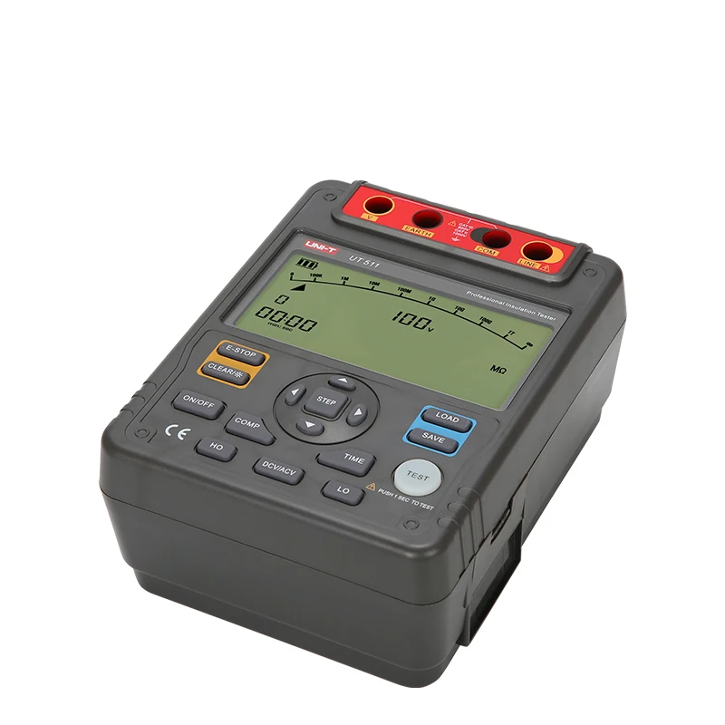 UNI-T UT511 1000V 10Gohm Digital Insulation Resistance Testers UT511 Voltmeter Auto Range Megger
UNI-T UT511 1000V 10Gohm Digital Insulation Resistance Testers UT511 Voltmeter Auto Range Megger