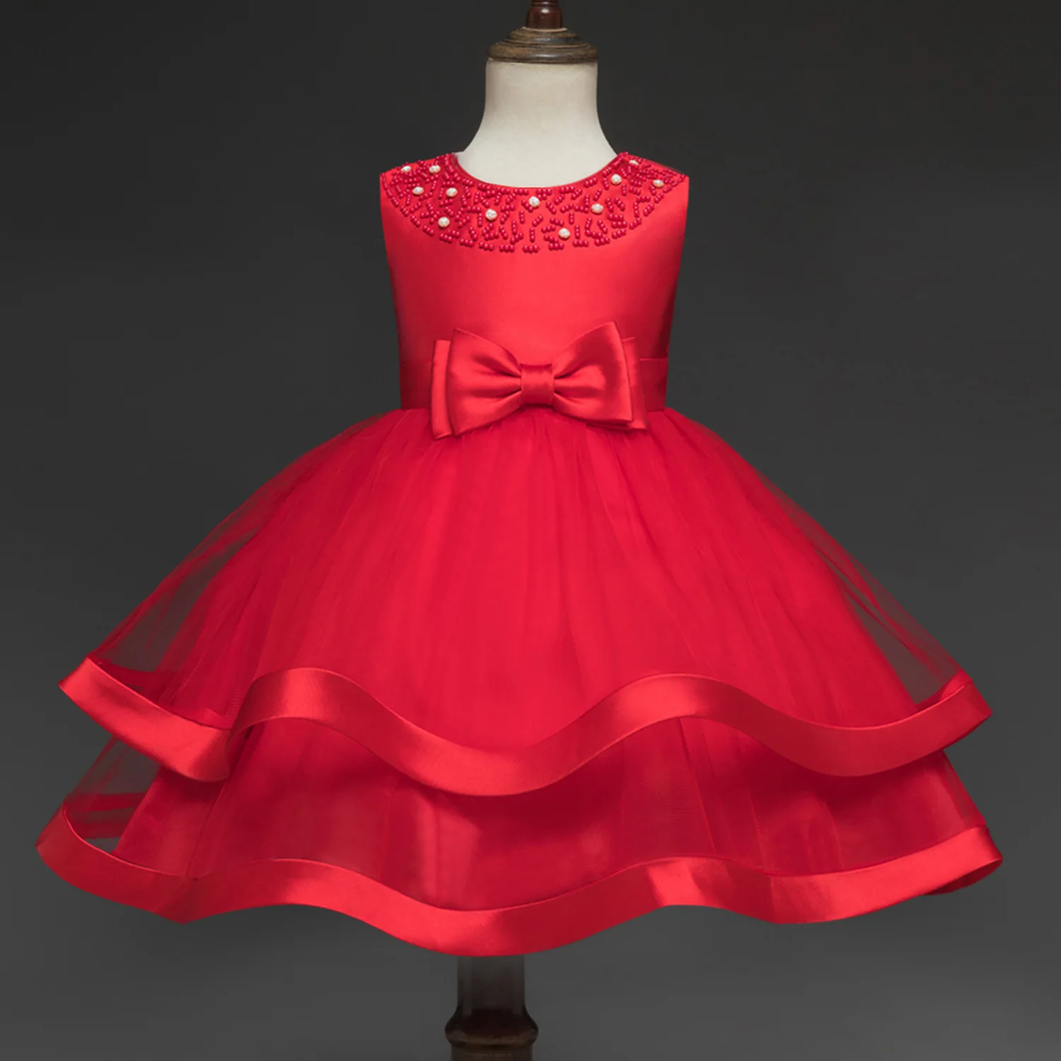 New Girl's Sleeveless Princess Dress Flower Girl Dress Evening Costume Dress 3-7 Years
New Girl's Sleeveless Princess Dress Flower Girl Dress Evening Costume Dress 3-7 Years