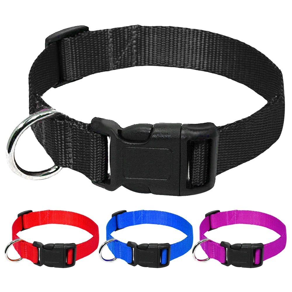 20pcs/lot Wholesale Nylon Dog Collar Cheap Adjustable Dogs Collars For Small Medium Pets Cats Red Blue Black Purple
20pcs/lot Wholesale Nylon Dog Collar Cheap Adjustable Dogs Collars For Small Medium Pets Cats Red Blue Black Purple