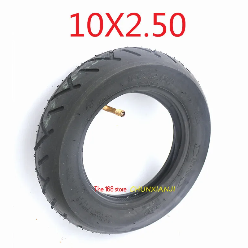Good quality 10 inch Pneumatic Tire for Electric Scooter with inner tube 10x2.5 10x2.50 inflatable Tyre
Good quality 10 inch Pneumatic Tire for Electric Scooter with inner tube 10x2.5 10x2.50 inflatable Tyre