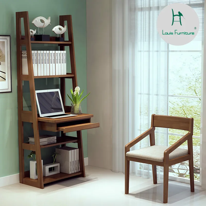 Louis Fashion Bookcases Simple Computer Bedroom Corner Integrated Desk Window Window Balcony Small Bookshelf
Louis Fashion Bookcases Simple Computer Bedroom Corner Integrated Desk Window Window Balcony Small Bookshelf