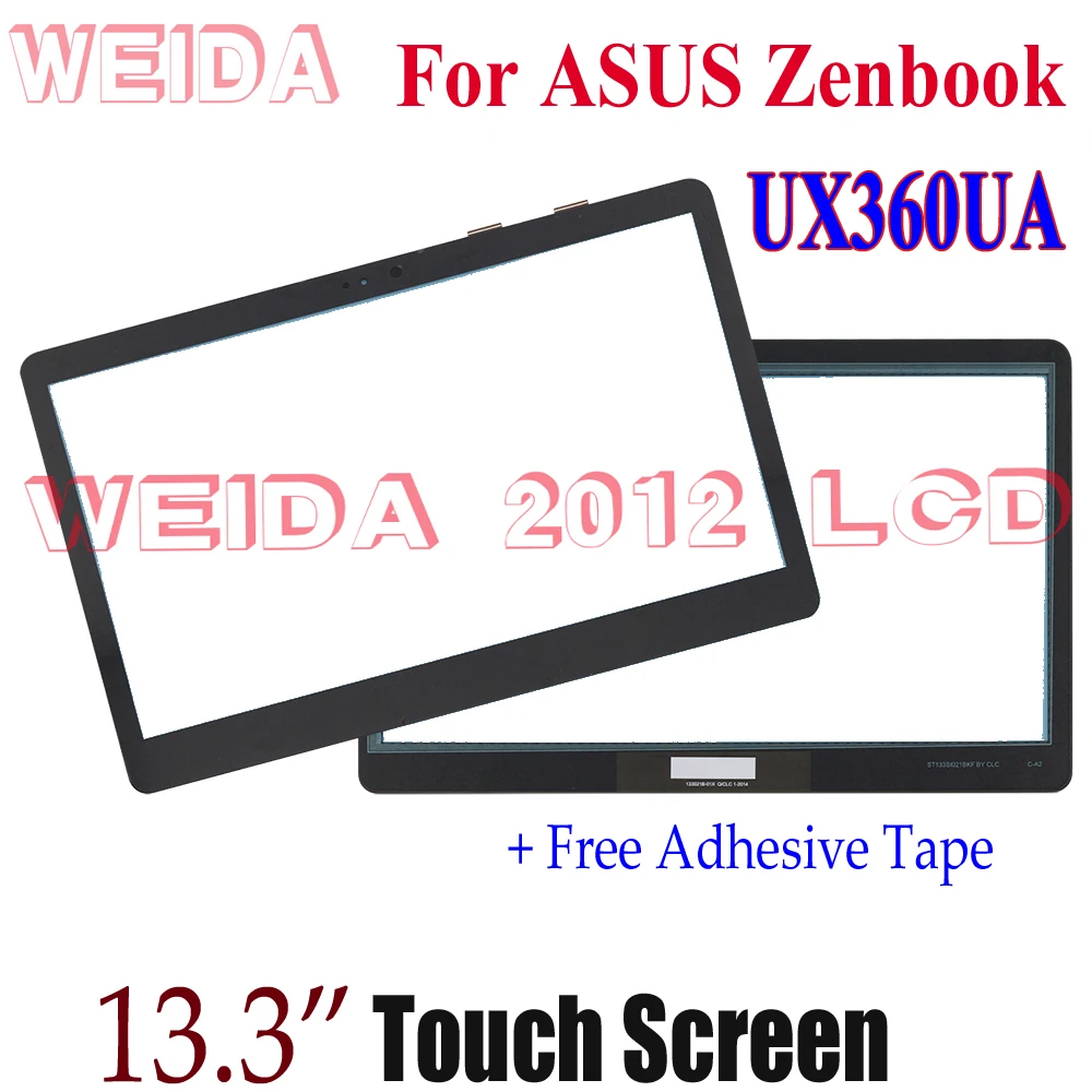 Сменный экран WEIDA 13,3 дюйма для планшетного ПК ASUS Zenbook UX360 UX360UA, сенсорный экран, дигитайзер, панель, стекло
Сменный экран WEIDA 13,3 дюйма для планшетного ПК ASUS Zenbook UX360 UX360UA, сенсорный экран, дигитайзер, панель, стекло