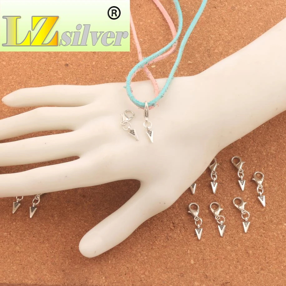 Triangular Arrow Lobster Claw Clasp Charm Beads 24.4x4.6mm 200PCS zinc alloy Jewelry DIY C462
Triangular Arrow Lobster Claw Clasp Charm Beads 24.4x4.6mm 200PCS zinc alloy Jewelry DIY C462