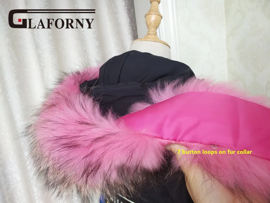FXFURS 2020 модный новый большой меховой воротник из енота капюшон шарф с капюшоном