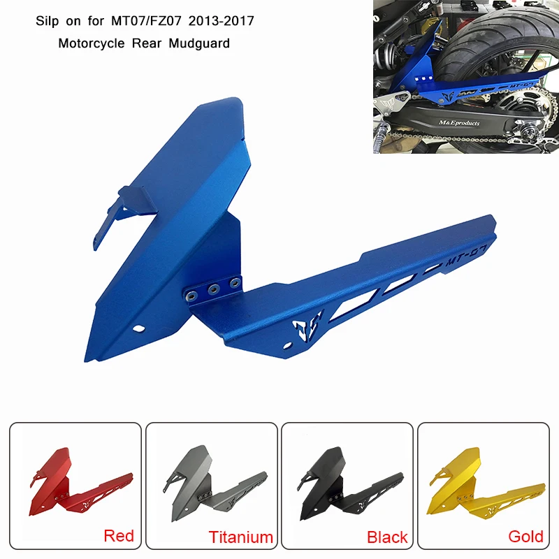 2013-2017 Silp on для Yamaha MT07/FZ07 крыло заднего вида модификация мотоцикла крыло из алюминиевого сплава с защитной оболочкой цепи
2013-2017 Silp on для Yamaha MT07/FZ07 крыло заднего вида модификация мотоцикла крыло из алюминиевого сплава с защитной оболочкой цепи