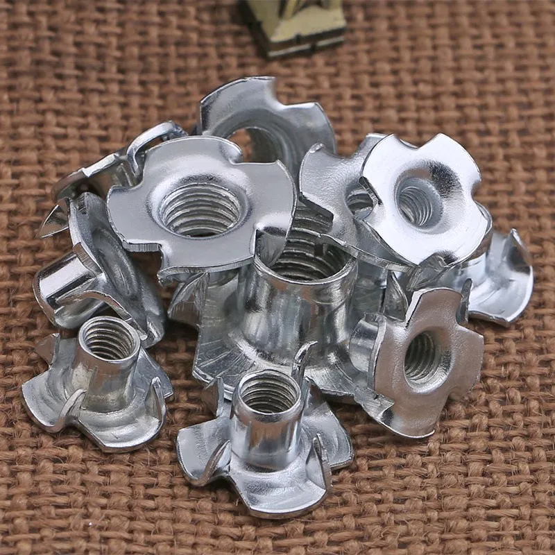 20pcs M3 M4 M5 M6 M8 M10 M12 Zinc Plated Four Claws Nut Speaker Nut T-nut Blind Pronged Tee Nut Furniture Hardware
20pcs M3 M4 M5 M6 M8 M10 M12 Zinc Plated Four Claws Nut Speaker Nut T-nut Blind Pronged Tee Nut Furniture Hardware