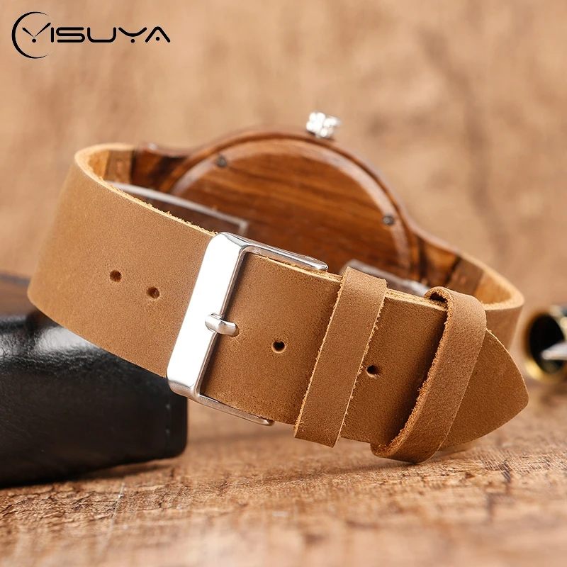 YISUYA Bamboo Wood Watch Men Christmas Wooden Creative Watches Women Handmade Wood Timber Quartz Wrist Watch Xmas Gift Clock
YISUYA Bamboo Wood Watch Men Christmas Wooden Creative Watches Women Handmade Wood Timber Quartz Wrist Watch Xmas Gift Clock
