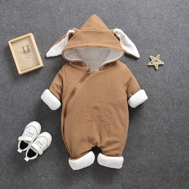 Детский зимний комбинезон для мальчиков и девочек толстый хлопок Snowsuit Детские