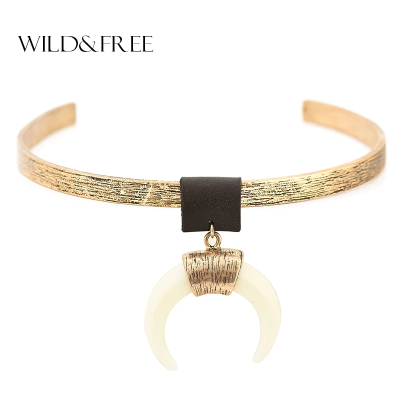 Women Fashion Punk Gold Color Open Choker Necklace Jewelry Antique Adjustable Zinc Alloy Chain Moon Pendant Choker Necklace
Women Fashion Punk Gold Color Open Choker Necklace Jewelry Antique Adjustable Zinc Alloy Chain Moon Pendant Choker Necklace