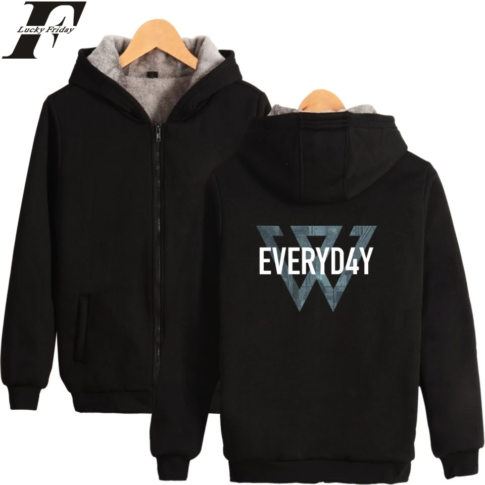 WINNER Everyday Thicken Hoodies Zipper Sweatshirt Hoodies Man/Women Print Casual Clothes Warm Clothes Plus Size
WINNER Everyday Thicken Hoodies Zipper Sweatshirt Hoodies Man/Women Print Casual Clothes Warm Clothes Plus Size
