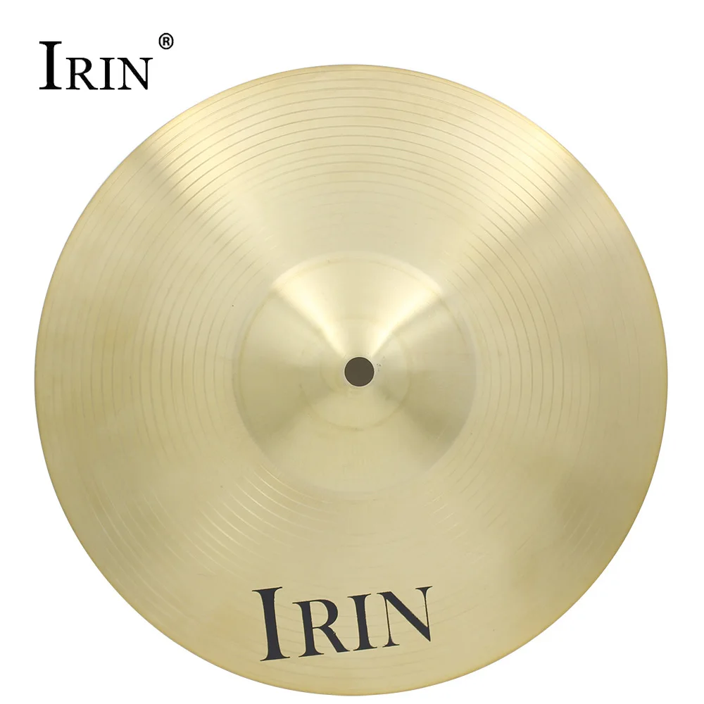 IRIN 14" Brass Alloy Crash Ride Hi-Hat Cymbal for Drum Set 14 inch Musical Instrument Parts Accessories Educational for Students
IRIN 14" Brass Alloy Crash Ride Hi-Hat Cymbal for Drum Set 14 inch Musical Instrument Parts Accessories Educational for Students
