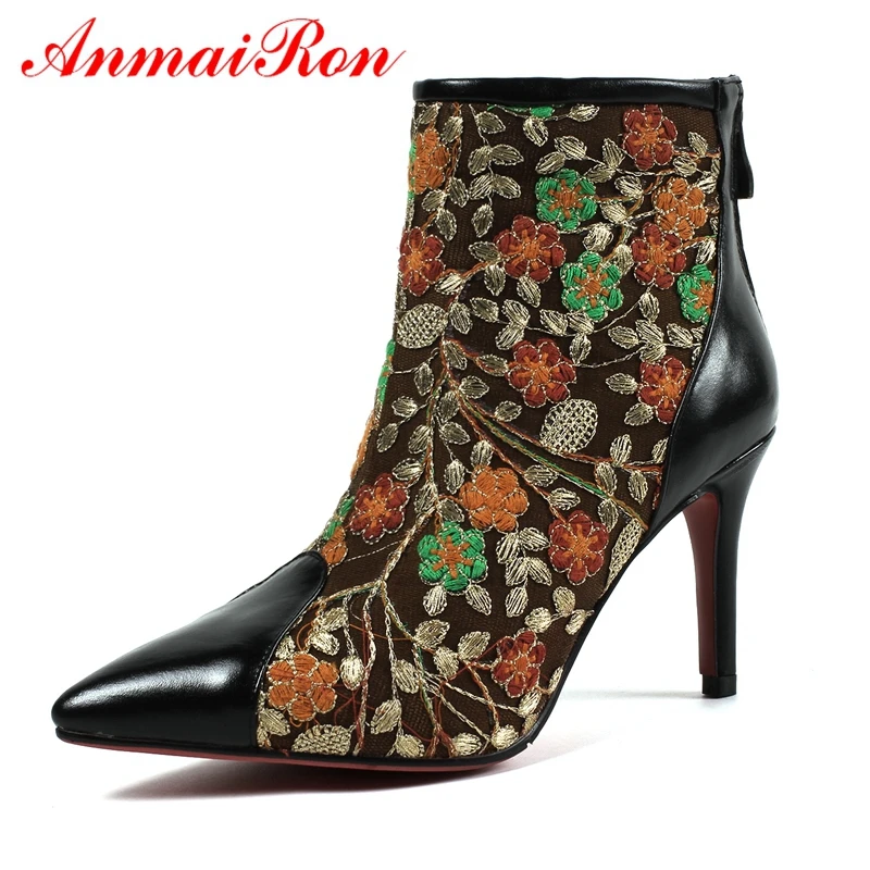 AnmaiRon Fashion Basic Pointed Toe Womens Boots Zip Ankle Boots for Women Botas Mujer Invierno Woman Shoes Size 34-42 LY257
AnmaiRon Fashion Basic Pointed Toe Womens Boots Zip Ankle Boots for Women Botas Mujer Invierno Woman Shoes Size 34-42 LY257