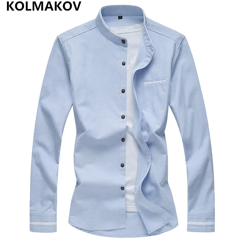 2019 Fall Men's Clothing Long Sleeve Linen Casual Shirts Men Dress Skinny Big Shirt Man Solid Color Stand Collar Plus Size M-7XL
2019 Fall Men's Clothing Long Sleeve Linen Casual Shirts Men Dress Skinny Big Shirt Man Solid Color Stand Collar Plus Size M-7XL