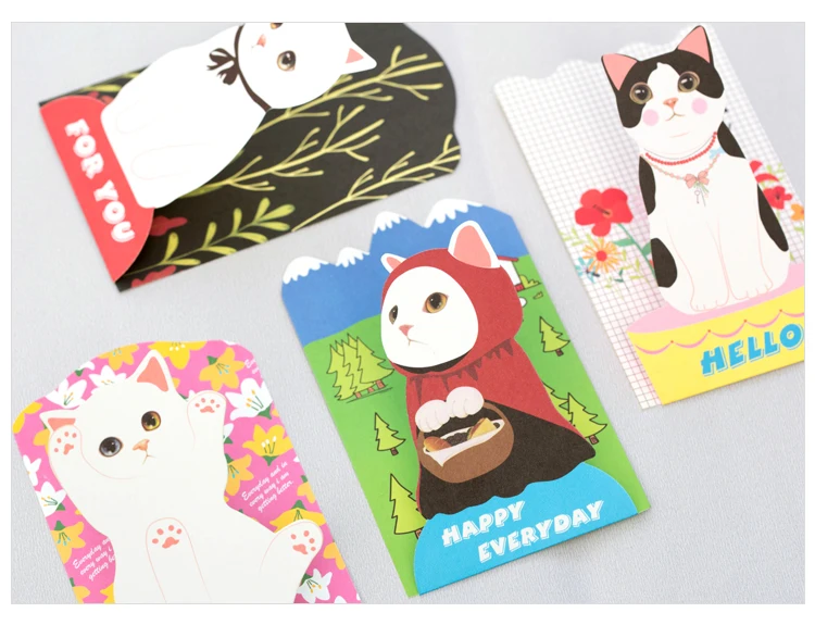 12pcs/lot 9.5x15.5cm mix designs Cute Cats Kids Birthday Greeting Card With Small Envelope,Baby Shower Christmas Cards
12pcs/lot 9.5x15.5cm mix designs Cute Cats Kids Birthday Greeting Card With Small Envelope,Baby Shower Christmas Cards