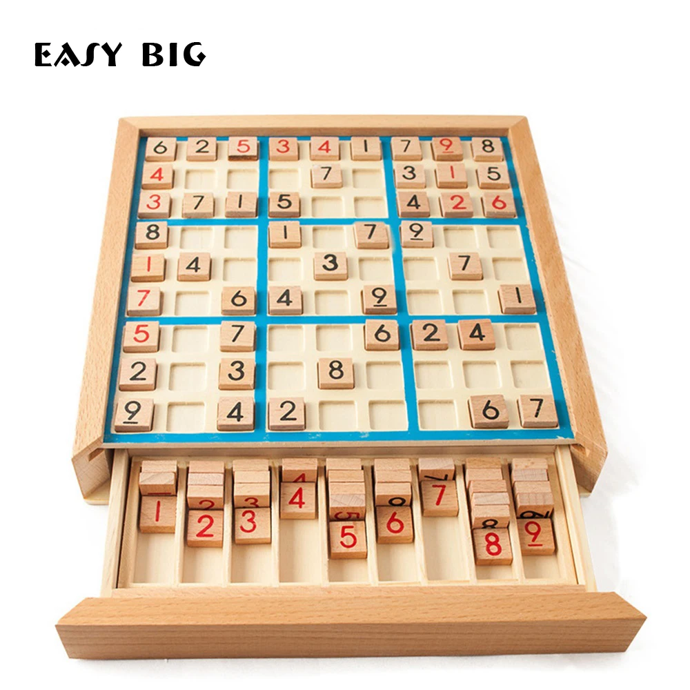 EASY BIG Learning Education Wooden Math Toys Puzzle Toys For Children Educational Equipment Sudoku Game Gifts TH0054
EASY BIG Learning Education Wooden Math Toys Puzzle Toys For Children Educational Equipment Sudoku Game Gifts TH0054