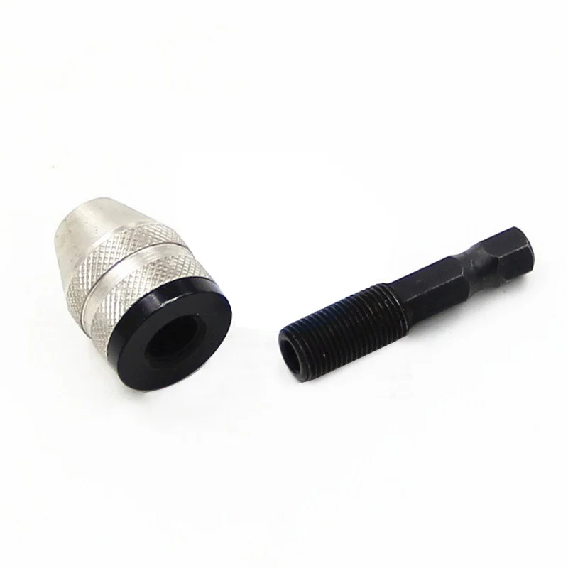 Keyless Drill Chuck 0.3-6.5mm Hex Shank Drill Bit Set 1/4 ''ex Shank Drill Bit Tool Quick Change Convertor Adapter
Keyless Drill Chuck 0.3-6.5mm Hex Shank Drill Bit Set 1/4 ''ex Shank Drill Bit Tool Quick Change Convertor Adapter