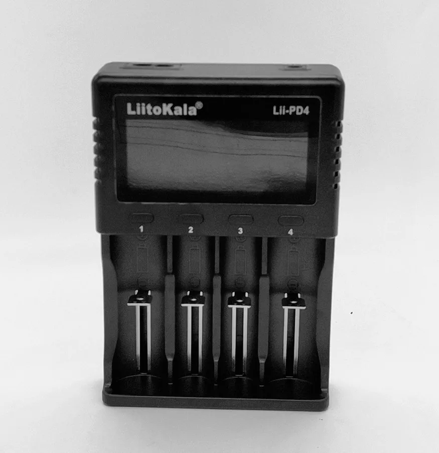LiitoKala Lii PD4 батарея зарядное устройство 18650 26650 21700 4 Слот литий/Ni MH ЖК дисплей