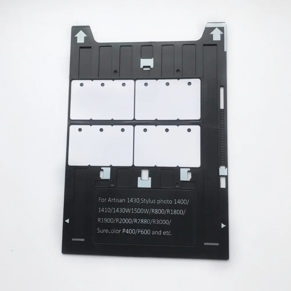 1 шт. лоток для ID карты печати струйной ПВХ от Epson R1800 R1900 R2000 R2000s R2400 R2880 струйные