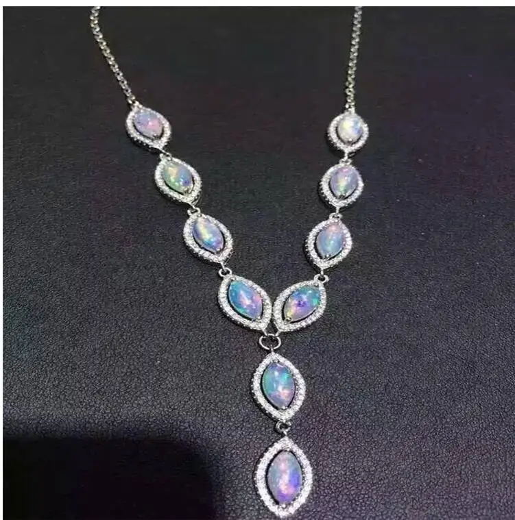 Natural Opal Pendant necklace Free shipping Natural real Opal 925 sterling silver
Natural Opal Pendant necklace Free shipping Natural real Opal 925 sterling silver