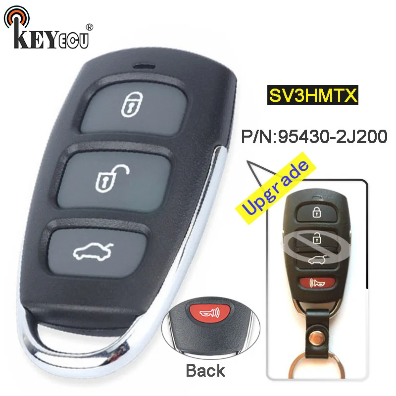 KEYECU 315 МГц P/N: 95430-2J200 идентификатор FCC: SV3HMTX Замена обновленной 4 кнопочной фонари для Kia Borrego mohas 2009-2011
KEYECU 315 МГц P/N: 95430-2J200 идентификатор FCC: SV3HMTX Замена обновленной 4 кнопочной фонари для Kia Borrego mohas 2009-2011