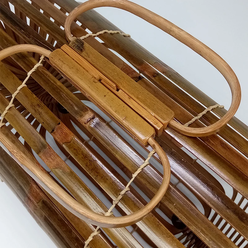 Bamboo Bag Women Top-handle Beach Bag Summer Boho Woven Wooden Hollow Out Women Clutch Handbag Beach Summer Handbags
Bamboo Bag Women Top-handle Beach Bag Summer Boho Woven Wooden Hollow Out Women Clutch Handbag Beach Summer Handbags