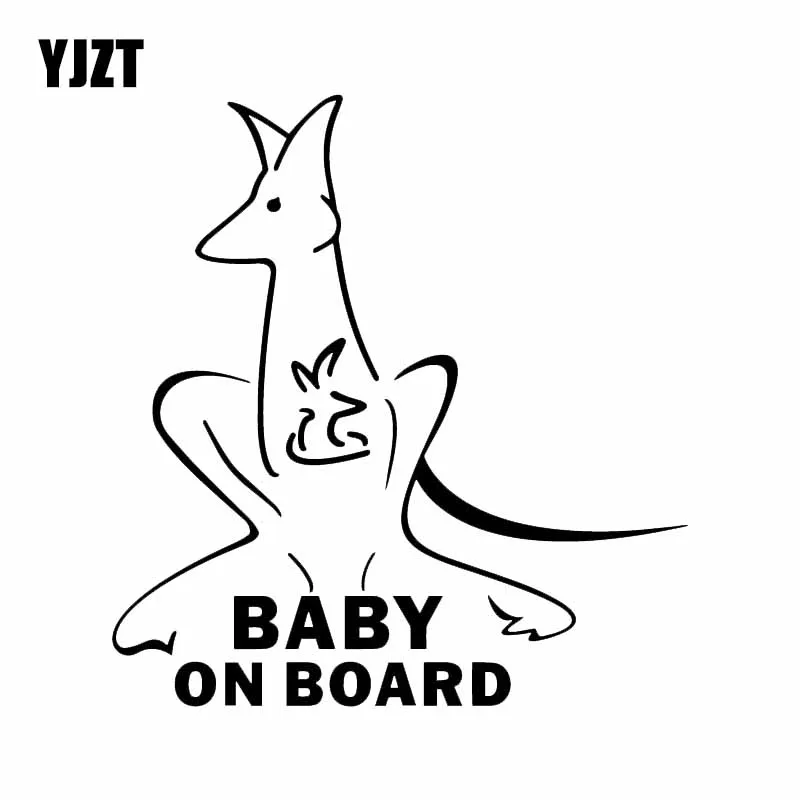 YJZT 16.1X17.2CM BABY ON BOARD Cute Cartoon Animal Window Vinyl Decals Funny Car Sticker C25-0137
YJZT 16.1X17.2CM BABY ON BOARD Cute Cartoon Animal Window Vinyl Decals Funny Car Sticker C25-0137