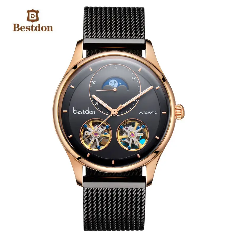 Bestdon Double Skeleton MoonPhase switzerland luxury brand mechanical watch men full steel watches waterproof clock reloj montre
Bestdon Double Skeleton MoonPhase switzerland luxury brand mechanical watch men full steel watches waterproof clock reloj montre