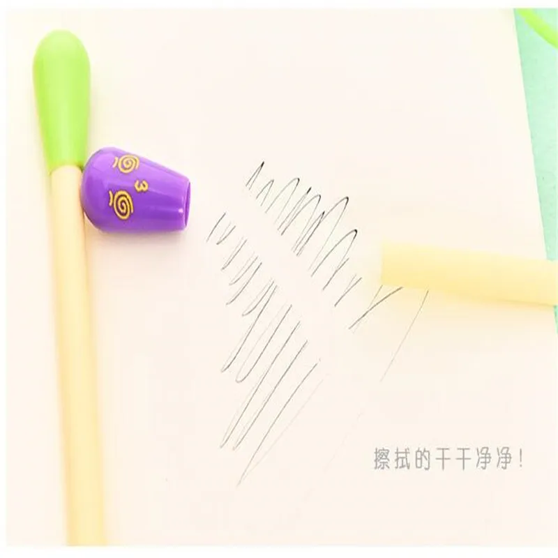 12PCS/Lots Plastic Gel Pens Lovely matchstick Erasable Needle Skin Eliminate The Erasable Ink Black / Blue 0.38mm
12PCS/Lots Plastic Gel Pens Lovely matchstick Erasable Needle Skin Eliminate The Erasable Ink Black / Blue 0.38mm