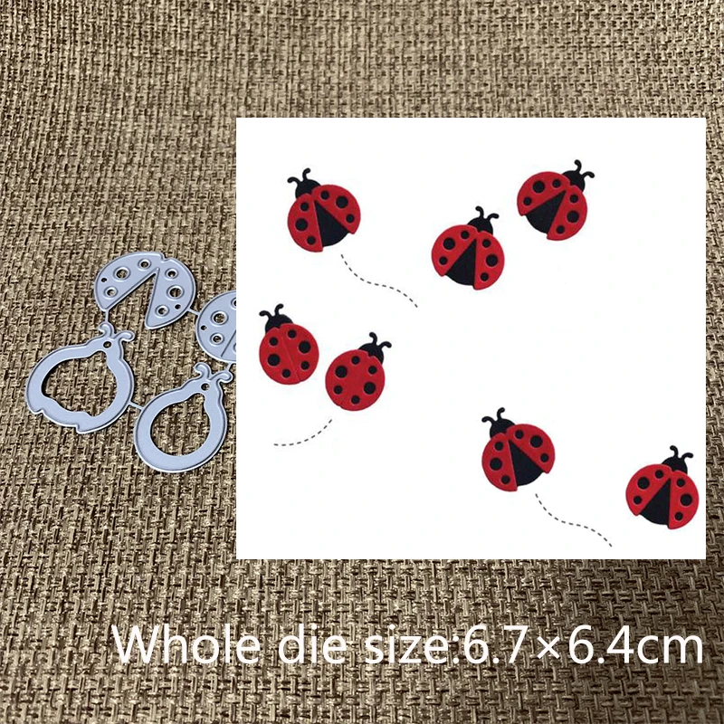 New Design Craft Metal Cutting Dies cut die Mini Ladybugs Insect Scrapbooking Album DIY Paper Card Craft Embossing Die Cuts
New Design Craft Metal Cutting Dies cut die Mini Ladybugs Insect Scrapbooking Album DIY Paper Card Craft Embossing Die Cuts