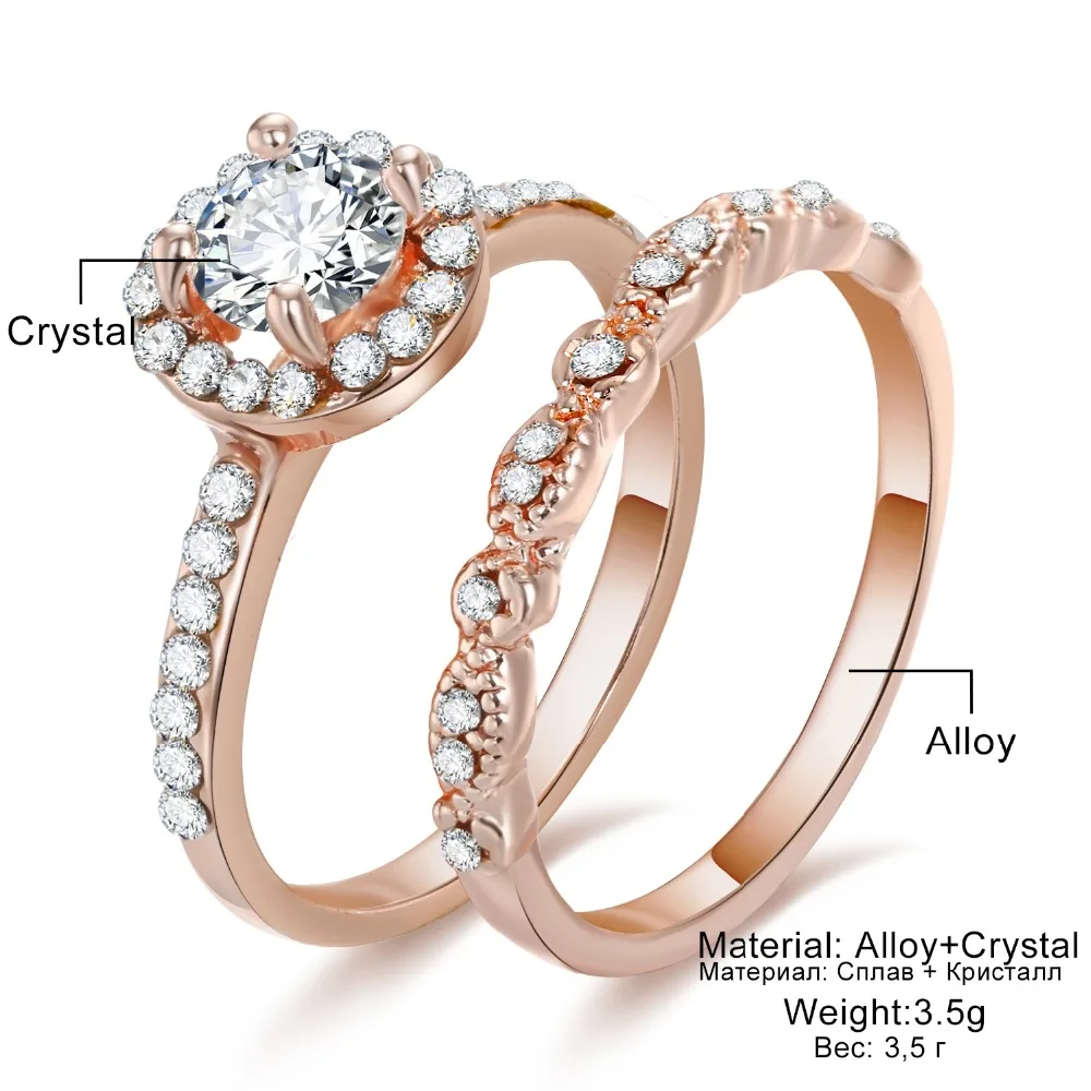 VKME large round cubic Zirconia wedding rings female engagement ring for women Silver color Crystal Color Party New gift
VKME large round cubic Zirconia wedding rings female engagement ring for women Silver color Crystal Color Party New gift