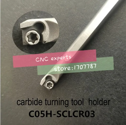 1PCS C05H-SCLCR03, carbide turning tool holder diameter 5mm use tungsten insert CCGT030102L-F
1PCS C05H-SCLCR03, carbide turning tool holder diameter 5mm use tungsten insert CCGT030102L-F