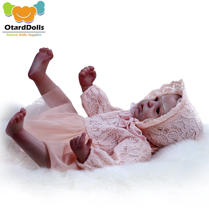 OtardDolls Reborn Dolls 22" 55cm Baby Lifelike Soft Silicon Vinyl Reborn Doll Vivid Blood Vessel Rich Expression For Children
OtardDolls Reborn Dolls 22" 55cm Baby Lifelike Soft Silicon Vinyl Reborn Doll Vivid Blood Vessel Rich Expression For Children