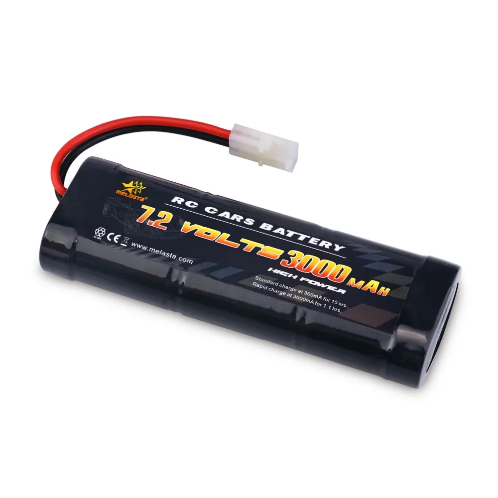 7 2 V 3000mAh NiMH аккумуляторная батарея с штепсельной вилкой Tamiya для RC автомобиля