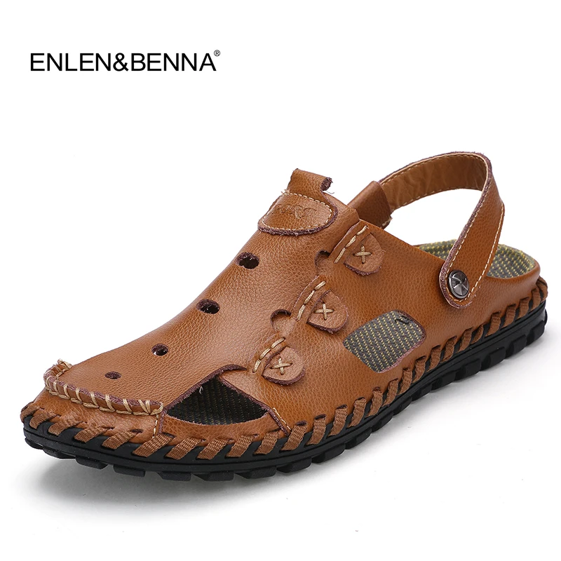 Leather Summer Shoes Men Sandals Luxury Fashion Male Sandalias Beach Shoes Flip Flop Soft Bottom Breathable Casual Slippers 2017
Leather Summer Shoes Men Sandals Luxury Fashion Male Sandalias Beach Shoes Flip Flop Soft Bottom Breathable Casual Slippers 2017