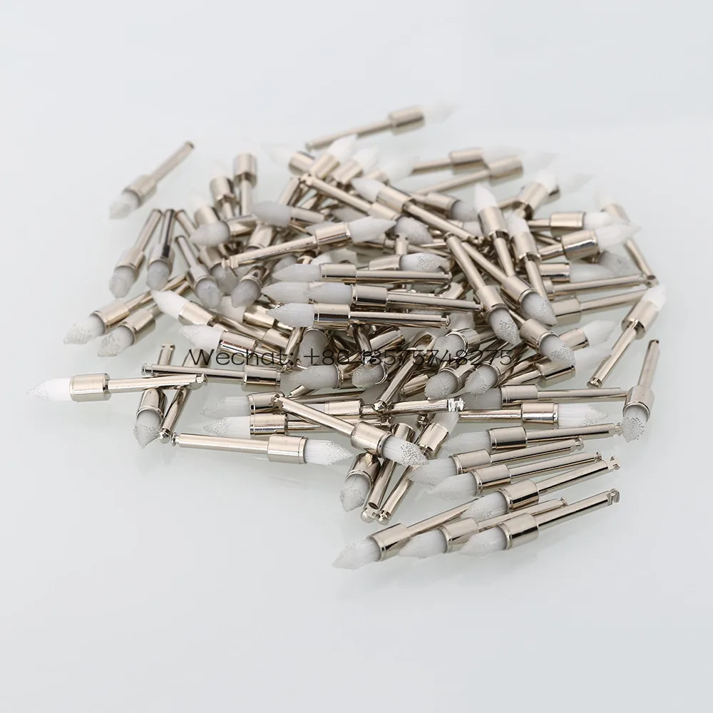 100pcs Dental Materials Polishing White Polishing Brush pointed Brush Bender Polishing Brush
100pcs Dental Materials Polishing White Polishing Brush pointed Brush Bender Polishing Brush