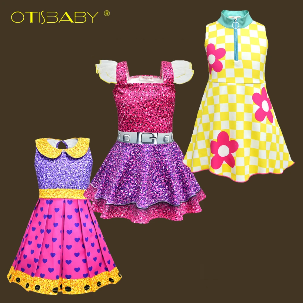 LOL Dress for Girls Kids Floral Christmas Dress Children's Party Costume Cute Infant Girl Clothes 2 3 4 5 6 7 8 9 10 Years Girl
LOL Dress for Girls Kids Floral Christmas Dress Children's Party Costume Cute Infant Girl Clothes 2 3 4 5 6 7 8 9 10 Years Girl