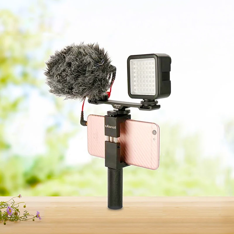 Ulanzi Smartphone Video Gear w BY-MM1 Microphone Video Light Phone Mount Handle Rig Cold Shoe Bracket for iPhone Samsung Canon
Ulanzi Smartphone Video Gear w BY-MM1 Microphone Video Light Phone Mount Handle Rig Cold Shoe Bracket for iPhone Samsung Canon
