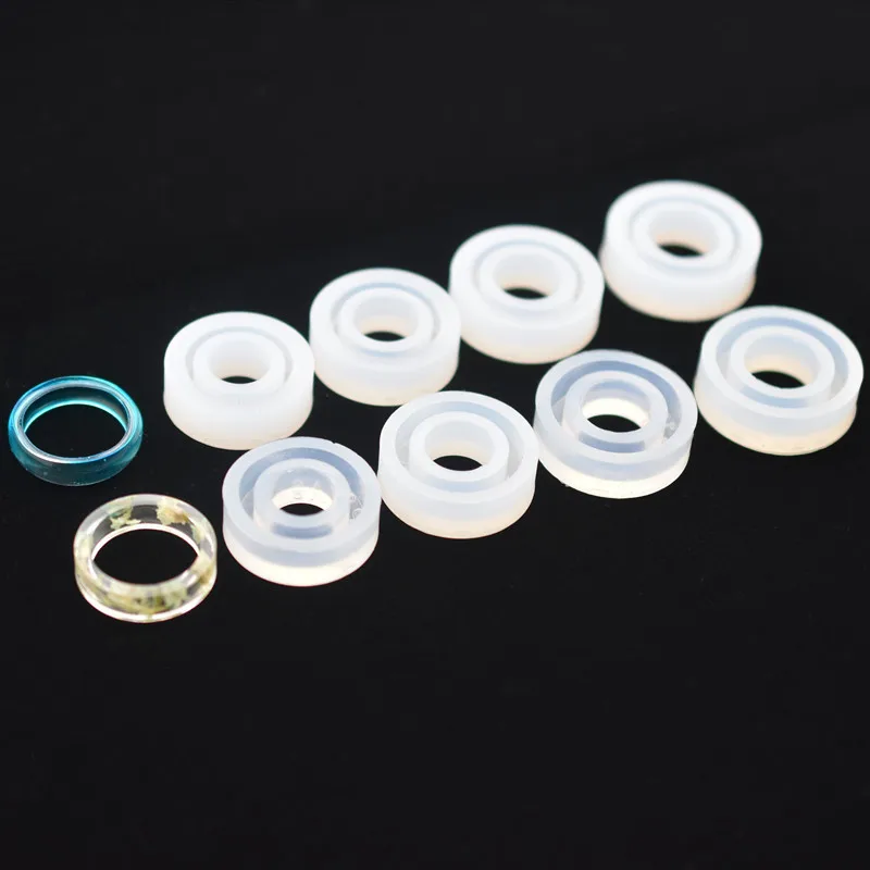 SNASAN 8pieces flat cambered ring Silicone Mold for jewelry ring resin mold Resin Silicone Mould handmade tool DIY Craft epoxy
SNASAN 8pieces flat cambered ring Silicone Mold for jewelry ring resin mold Resin Silicone Mould handmade tool DIY Craft epoxy