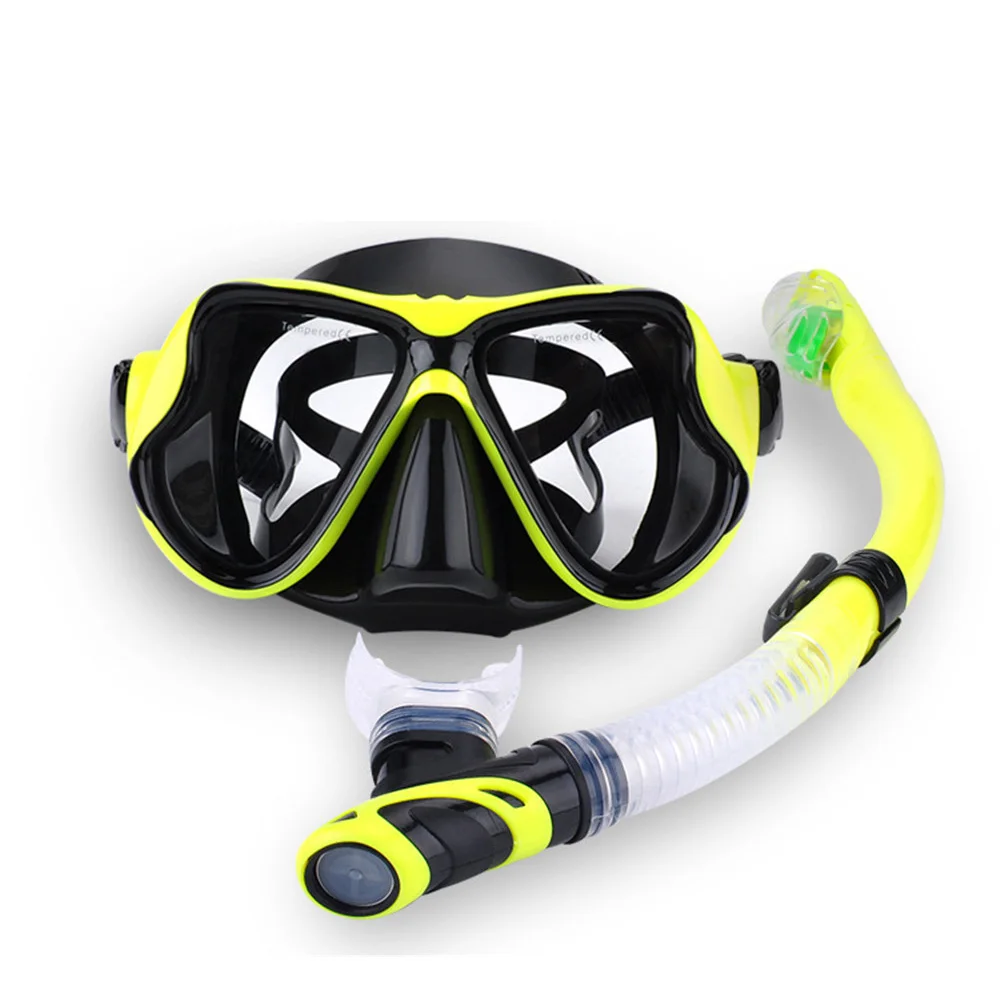 Professional Scuba Diving Mask Snorkel Anti-Fog Goggles Glasse Set Silicone Swimming Fishing Pool Equipment 7 Color Adult
Professional Scuba Diving Mask Snorkel Anti-Fog Goggles Glasse Set Silicone Swimming Fishing Pool Equipment 7 Color Adult