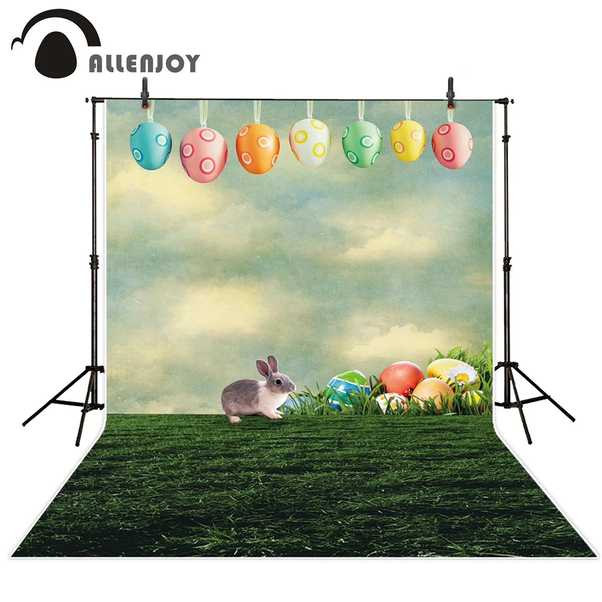 Allenjoy photographic background Spring meadow rabbit colorful eggs easter baby childhood backdrop photocall professional custom
Allenjoy photographic background Spring meadow rabbit colorful eggs easter baby childhood backdrop photocall professional custom